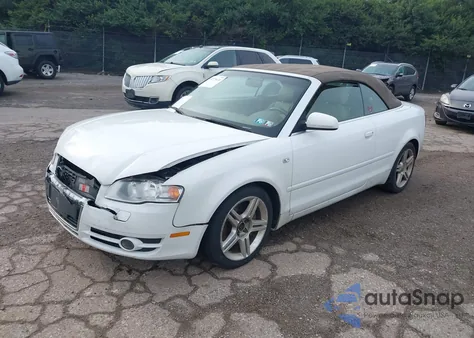 2007 Audi A4 2.0T from USA, damaged, VIN WAUDF48HX7K030748